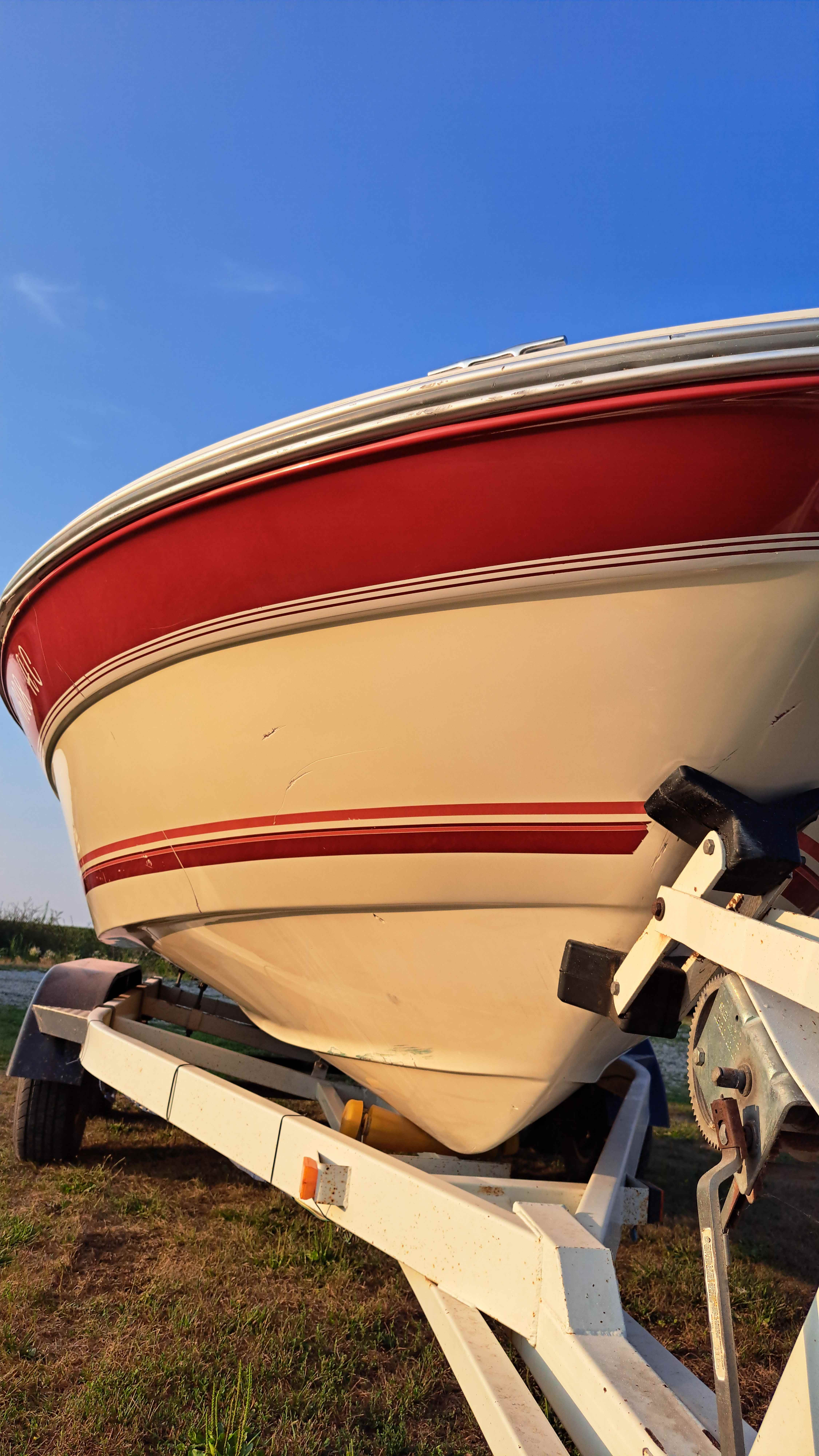 Gelcoat Polish & Restoration — Boat — after