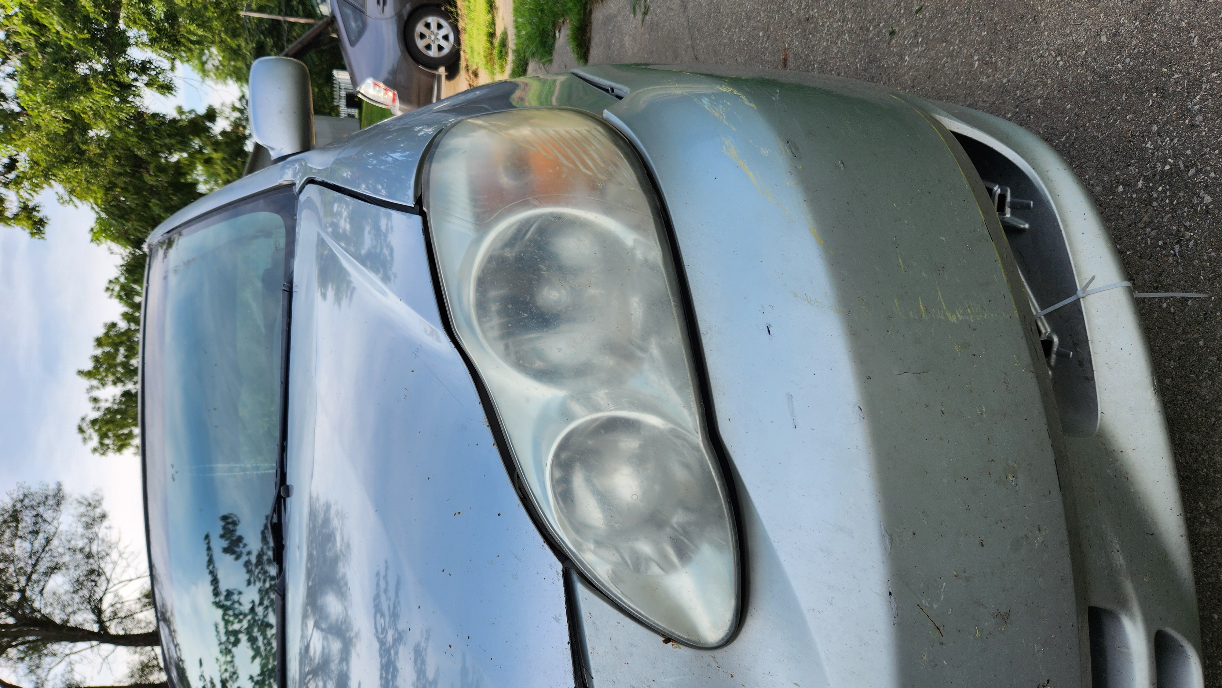 Headlight Restoration — Toyota — before